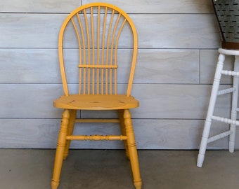 CUSTOM FARMHOUSE CHAIR (1) You Choose Paint Style Color Finish Rustic Modern Shabby Chic Refurbished Vintage Kitchen