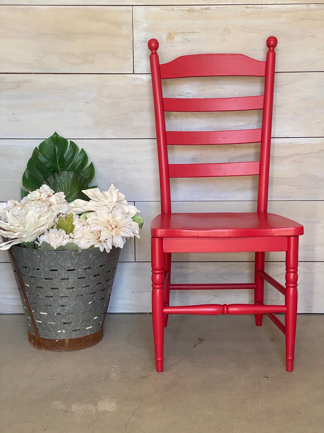 You Choose Farmhouse ONE 1 Chairs Vintage Farm Chairs Painted