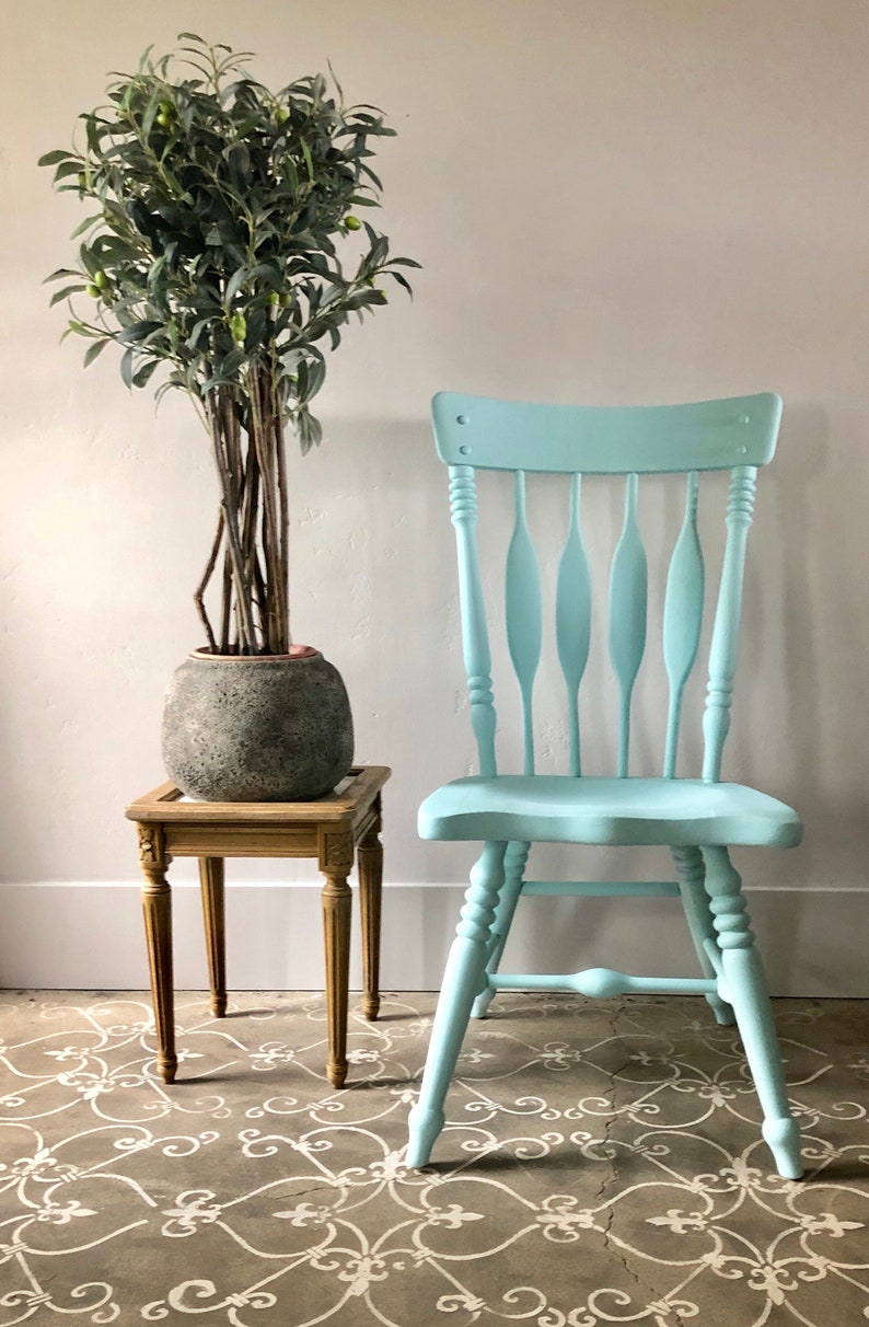 Farmhouse Chairs Vintage Farm Chairs Painted With Your Choice Of Color Dining Home Decor Kitchen Custom