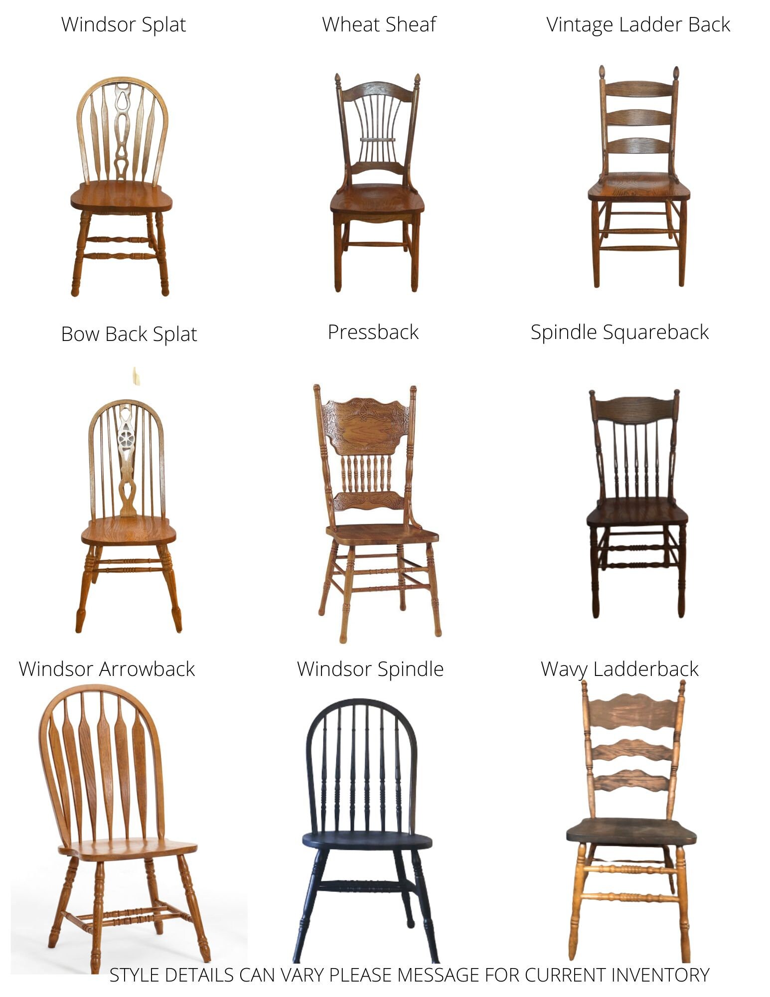 Windsor chair types hotsell