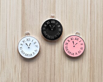 Watch Clock Charm Jewelry - Tick Tock