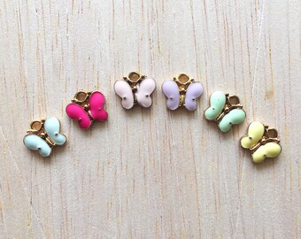 Pastel Butterfly Charm Jewelry - Freedom
