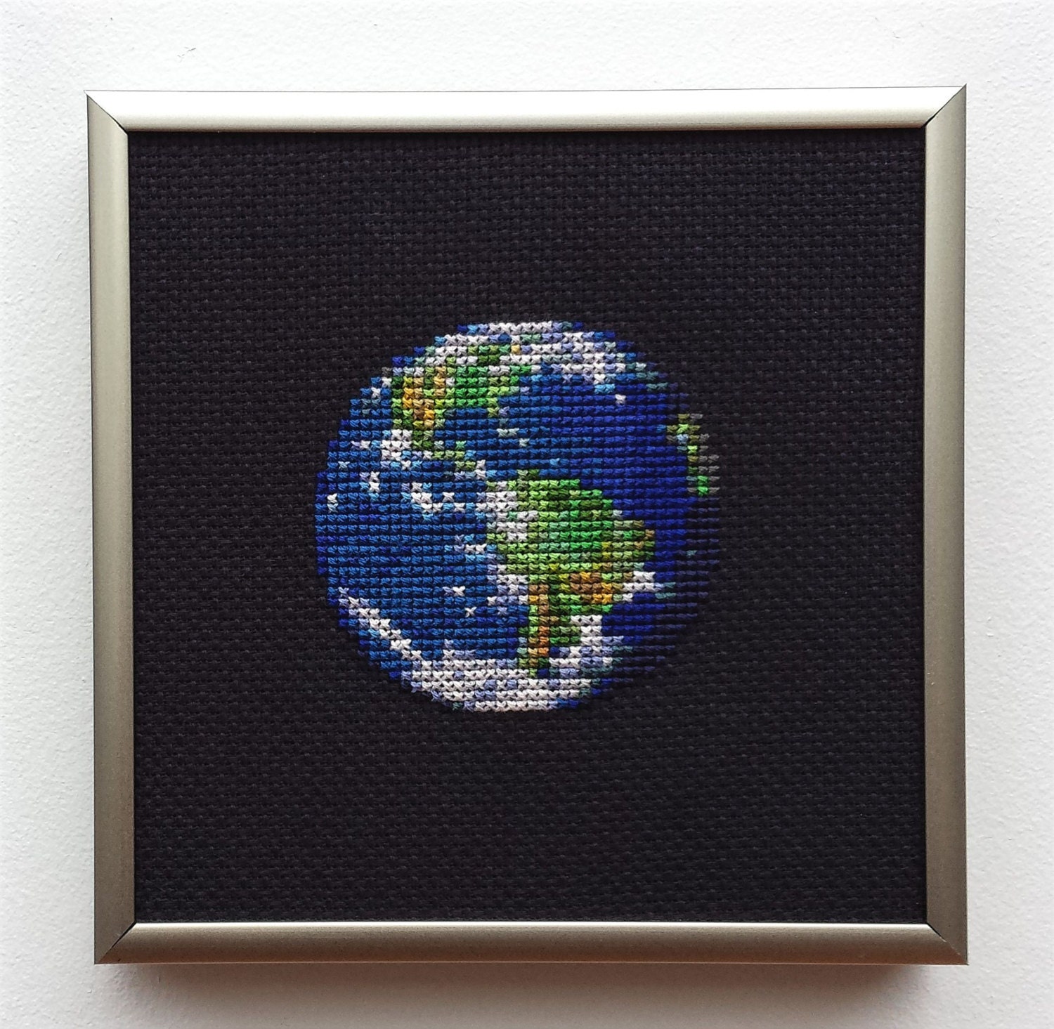 Earth Cross Stitch Pattern PDF Instant Download Etsy