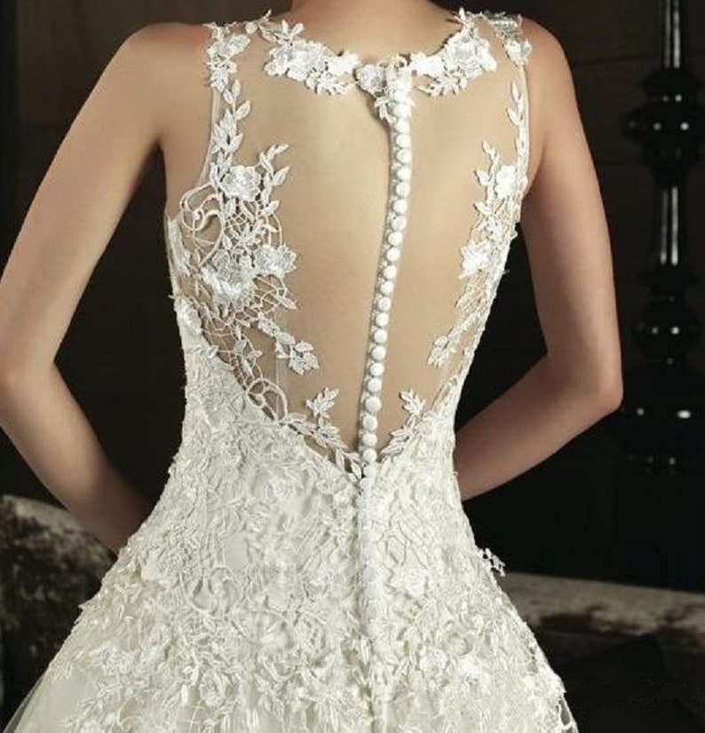 1yard Bridal Elastic Button Loops/Wedding Dress/Corset Button Etsy