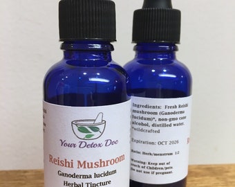 Reishi Mushroom Herbal Tincture