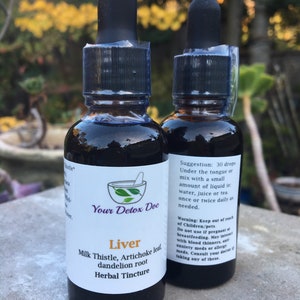 Liver Herbal Tincture Blend-Organic