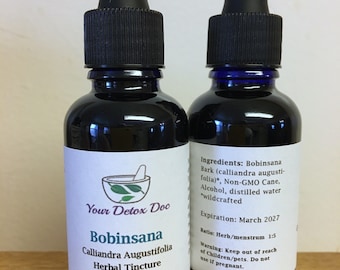 Bobinsana Herbal Tincture - Organic - Heart Opening - Calming