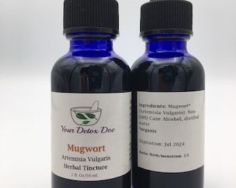 Mugwort Herbal Tincture - Organic