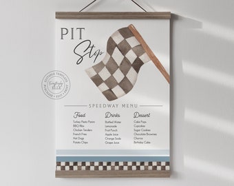 pit stop printable etsy