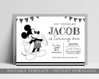 White Mickey Mouse - Etsy