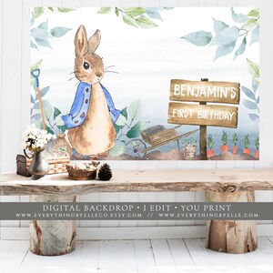 Easter Egg Hunt Invitation Peter Rabbit Easter Invitation - Etsy