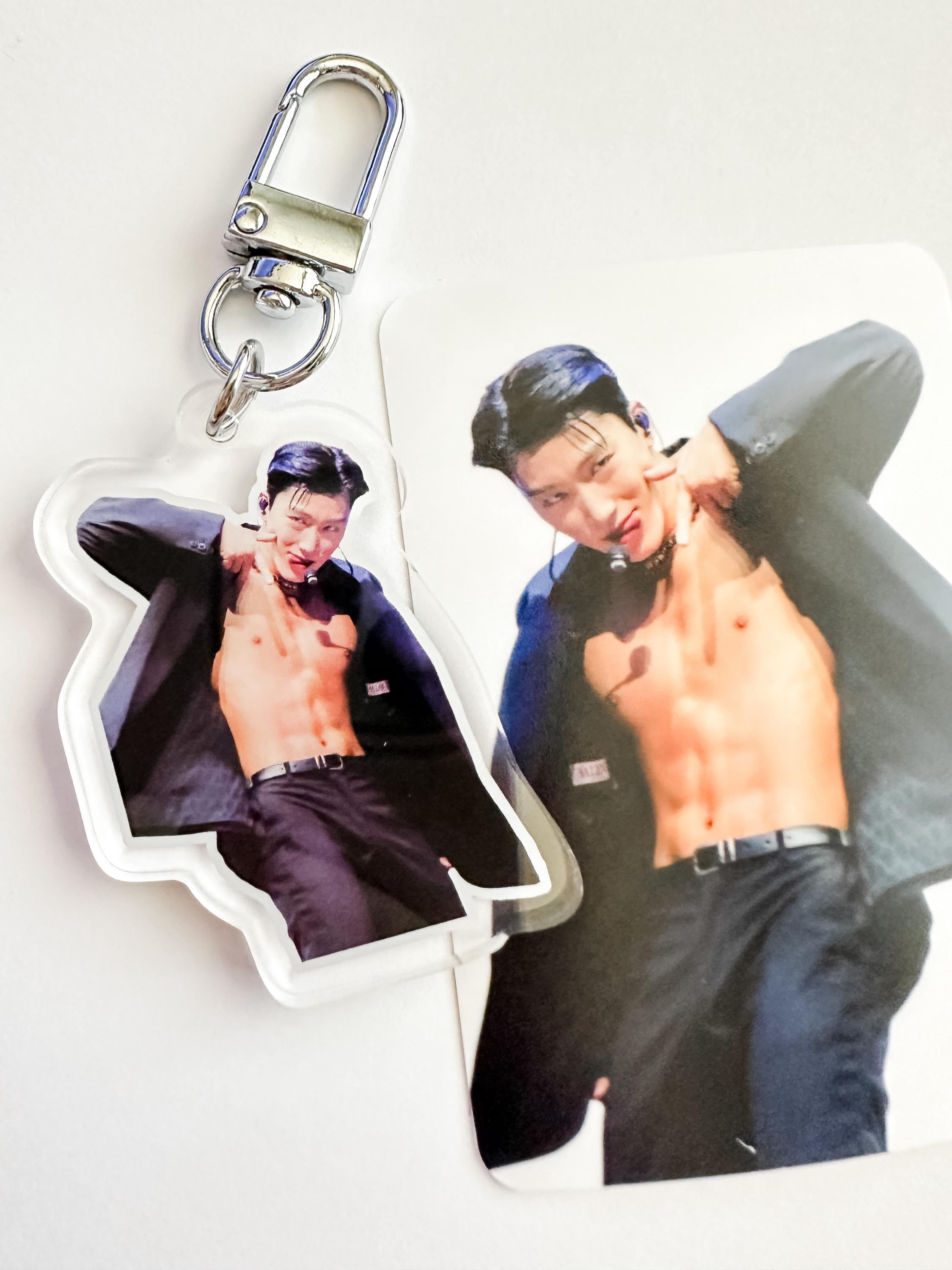 Ateez Choi San Keychain - Etsy
