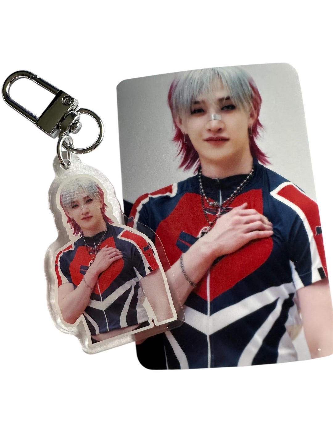 Dino Knuffel Sleutelhanger - Rood | Schattige Metgezel voor Elke Dag