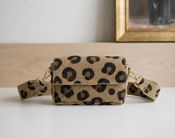 Leopard Needlepoint Bag