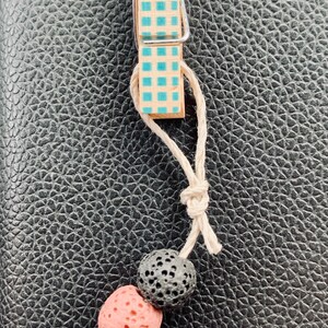 Essential Oil Lava Rock Clip
