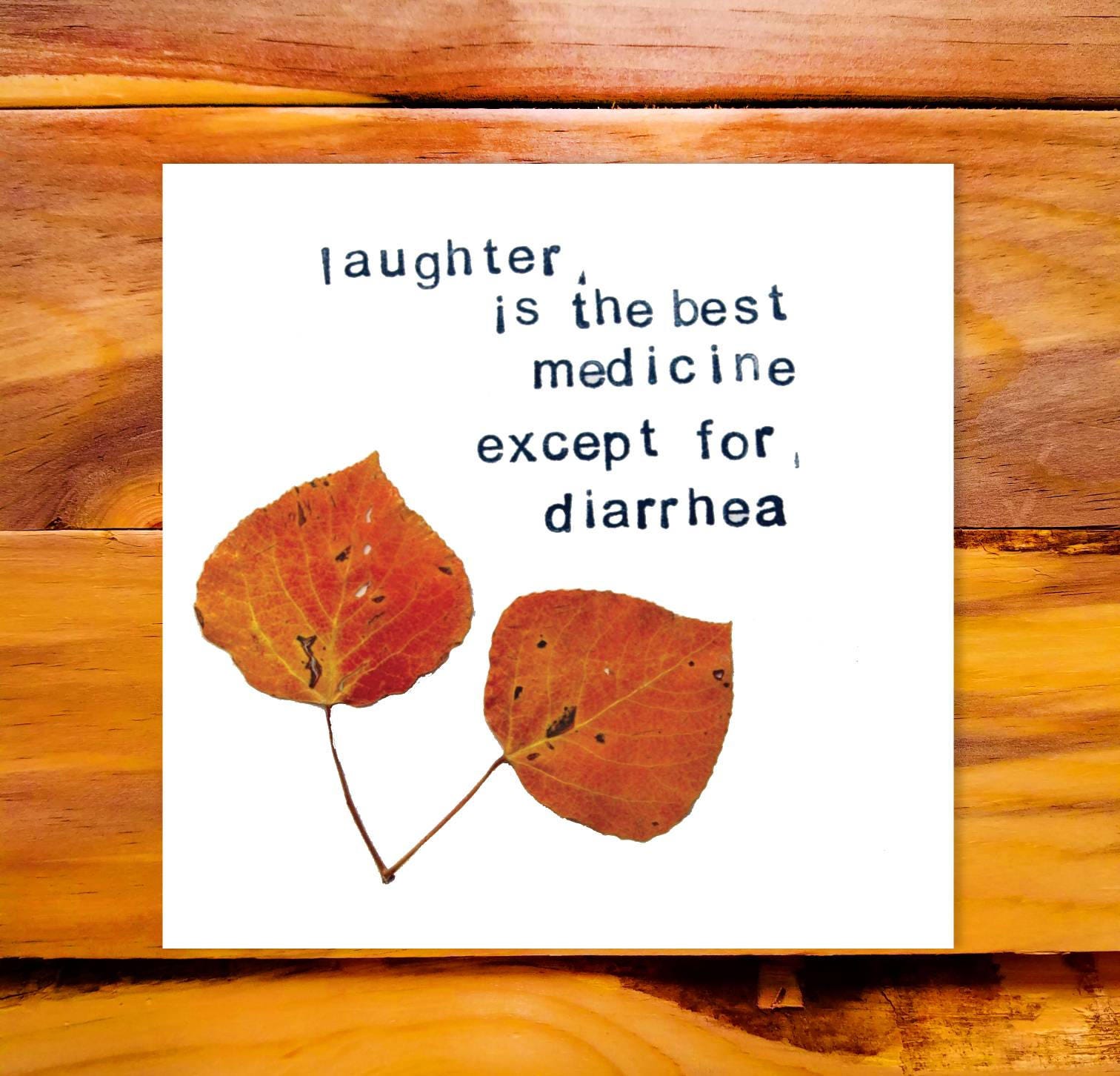 Laughter is the Best Medicine Except for Diarrhea Funny Just - Etsy Laughter is the Best Medicine Except for Diarrhea Funny Just - Etsy