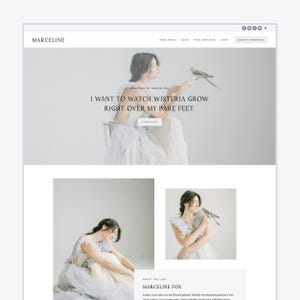 Tema WordPress Marceline / Tema figlio Kadence / Per blogger di lifestyle, moda, bellezza e viaggi / Design completamente reattivo