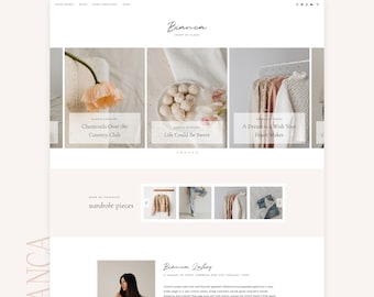 Bianca | Thème WordPress pour les blogueurs lifestyle, beauté et gastronomie | Kadence