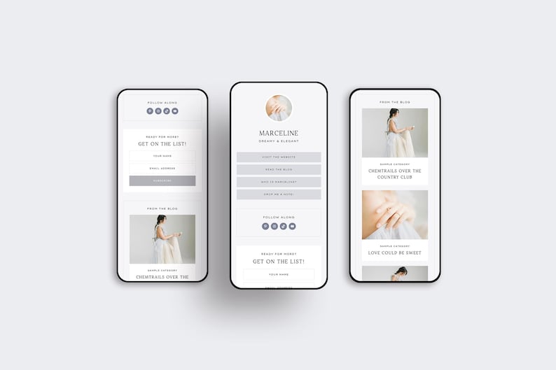 Marceline WordPress Theme, Kadence Child Theme, WordPress Template, Feminine WordPress Theme, WordPress Blog Theme