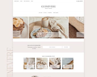Feminine WordPress Blog Theme | Website Template | Guinevere | Kadence