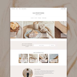 Feminines WordPress-Blog-Theme | Guinevere | Kadence Child-Theme | WordPress-Website-Vorlage