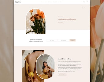 Freya Blogger Theme | Modern Lifestyle Template