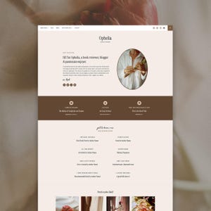 Meet Ophelia - a simple, ready-to-use WordPress theme designed with book bloggers and reviewers in mind, but perfect for content creators in any niche. Featuring a home page with three blog layout options (list, grid, and regular), three custom book review page templates, four matching review index pages to sort your reviews by author, title, genre and rating, and a "currently reading" sidebar block, Ophelia gives your blog every tool it needs to look polished and beautiful right out of the box.
