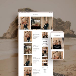 ABSTAND · Primrose Blogger Theme | Modernes Blogspot Template