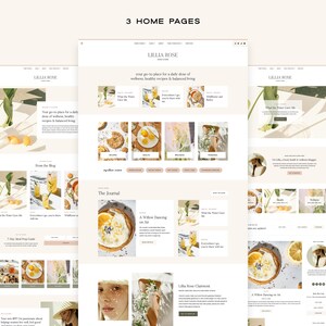 Create a beautiful, SEO-friendly blog with Lillia, a premade WordPress theme designed for lifestyle, wellness and recipe-focused content creators. The soft, airy aesthetic and warm color palette are perfect for showcasing your content in a clean, engaging way. Easily customize colors, fonts, and layouts to match your brand and launch your dream website in no time. Lillia is built on the Kadence framework, which makes it fast loading, SEO-optimized and super easy to customize!