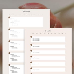 Meet Ophelia - a simple, ready-to-use WordPress theme designed with book bloggers and reviewers in mind, but perfect for content creators in any niche. Featuring a home page with three blog layout options (list, grid, and regular), three custom book review page templates, four matching review index pages to sort your reviews by author, title, genre and rating, and a "currently reading" sidebar block, Ophelia gives your blog every tool it needs to look polished and beautiful right out of the box.