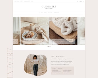Guenièvre | Thème WordPress pour les blogueurs lifestyle, beauté et gastronomie | Kadence