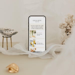 Create a beautiful, SEO-friendly blog with Lillia, a premade WordPress theme designed for lifestyle, wellness and recipe-focused content creators. The soft, airy aesthetic and warm color palette are perfect for showcasing your content in a clean, engaging way. Easily customize colors, fonts, and layouts to match your brand and launch your dream website in no time. Lillia is built on the Kadence framework, which makes it fast loading, SEO-optimized and super easy to customize!
