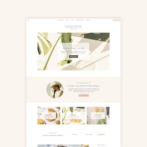 Create a beautiful, SEO-friendly blog with Lillia, a premade WordPress theme designed for lifestyle, wellness and recipe-focused content creators. The soft, airy aesthetic and warm color palette are perfect for showcasing your content in a clean, engaging way. Easily customize colors, fonts, and layouts to match your brand and launch your dream website in no time. Lillia is built on the Kadence framework, which makes it fast loading, SEO-optimized and super easy to customize!