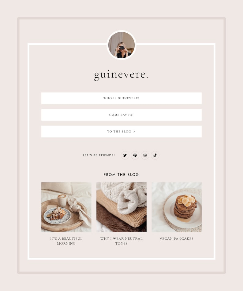 Guinevere WordPress Theme Fully Responsive Minimal & Feminine image 6