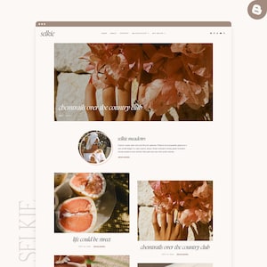 Selkie Blogger Theme | Modern Blogger Template