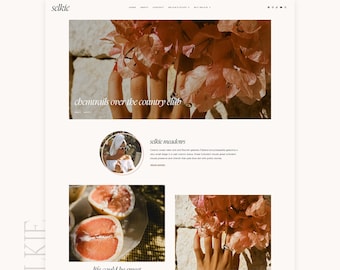 Thème Blogger Selkie | Modèle de blogue moderne