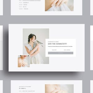 Marceline WordPress Theme, Kadence Child Theme, WordPress Template, Feminine WordPress Theme, WordPress Blog Theme