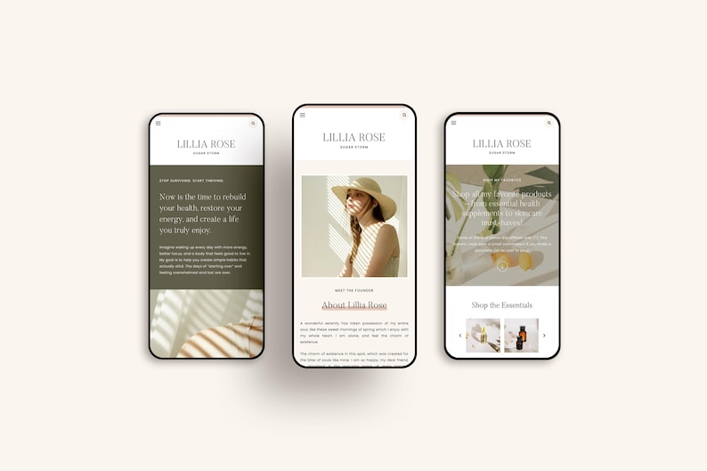 Create a beautiful, SEO-friendly blog with Lillia, a premade WordPress theme designed for lifestyle, wellness and recipe-focused content creators. The soft, airy aesthetic and warm color palette are perfect for showcasing your content in a clean, engaging way. Easily customize colors, fonts, and layouts to match your brand and launch your dream website in no time. Lillia is built on the Kadence framework, which makes it fast loading, SEO-optimized and super easy to customize!