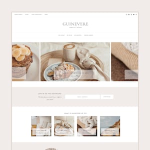 Tema de WordPress para blogueros de estilo de vida, moda, belleza y gastronomía / Tema Guinevere para WordPress / Tema secundario Kadence