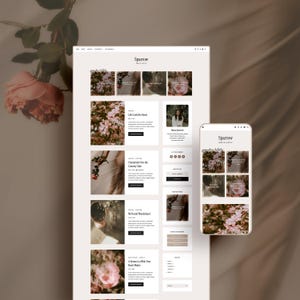 Motyw Sparrow Blogger | Szablon Lifestyle Blogger
