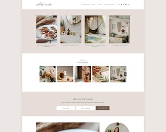 Adelaide WordPress Theme für Lifestyle, Beauty und Food Blogger | Kadenz