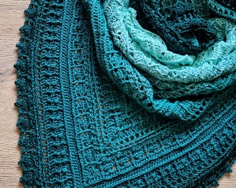 Watermint shawl pattern