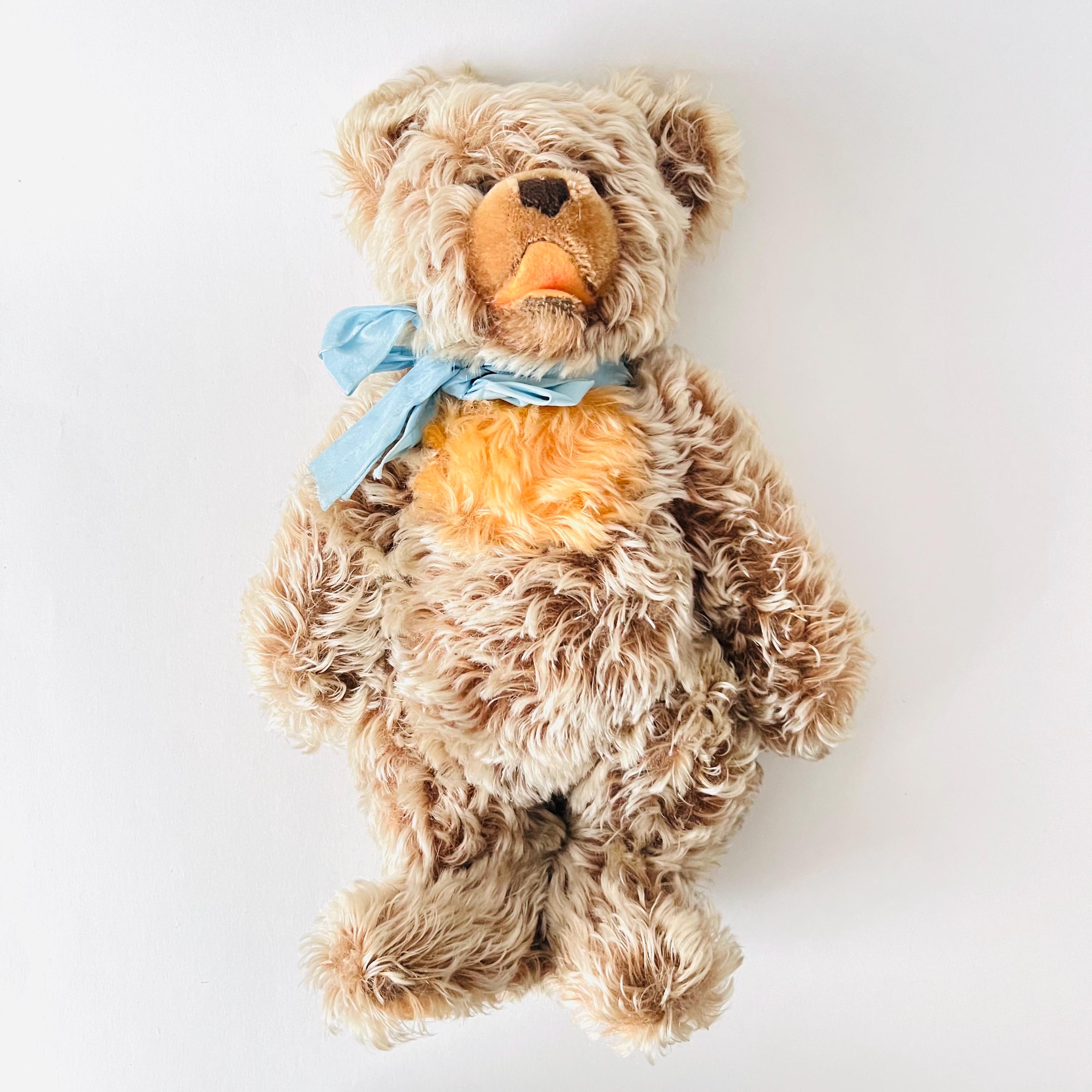 Vintage Steiff Zotty Bear: 1965-67 Mohair Growler, 35cm - Etsy