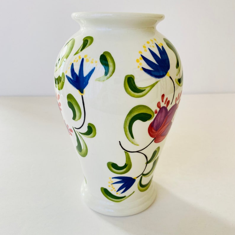 Portmeirion Welsh Dresser Vase Designed by Angharad Menna 1992 Etsy