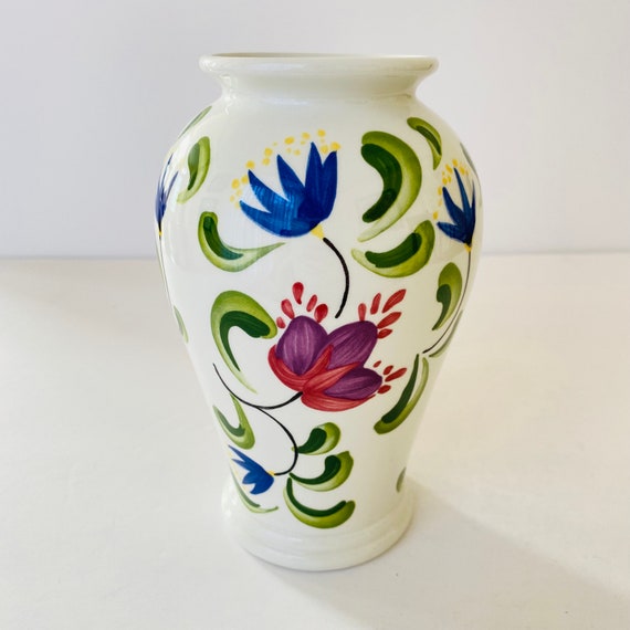 Portmeirion Welsh Dresser Vase Designed by Angharad Menna 1992 Etsy