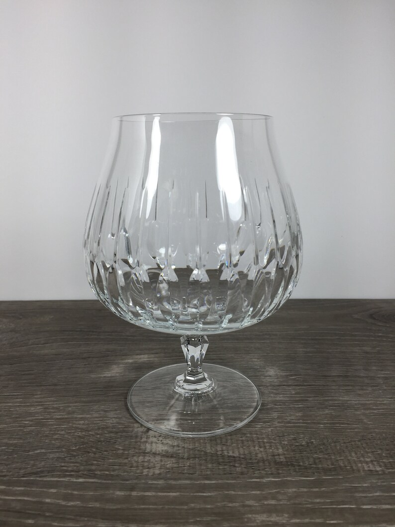 Mikasa Park Avenue Crystal Brandy Glass Snifter 19871994 Etsy