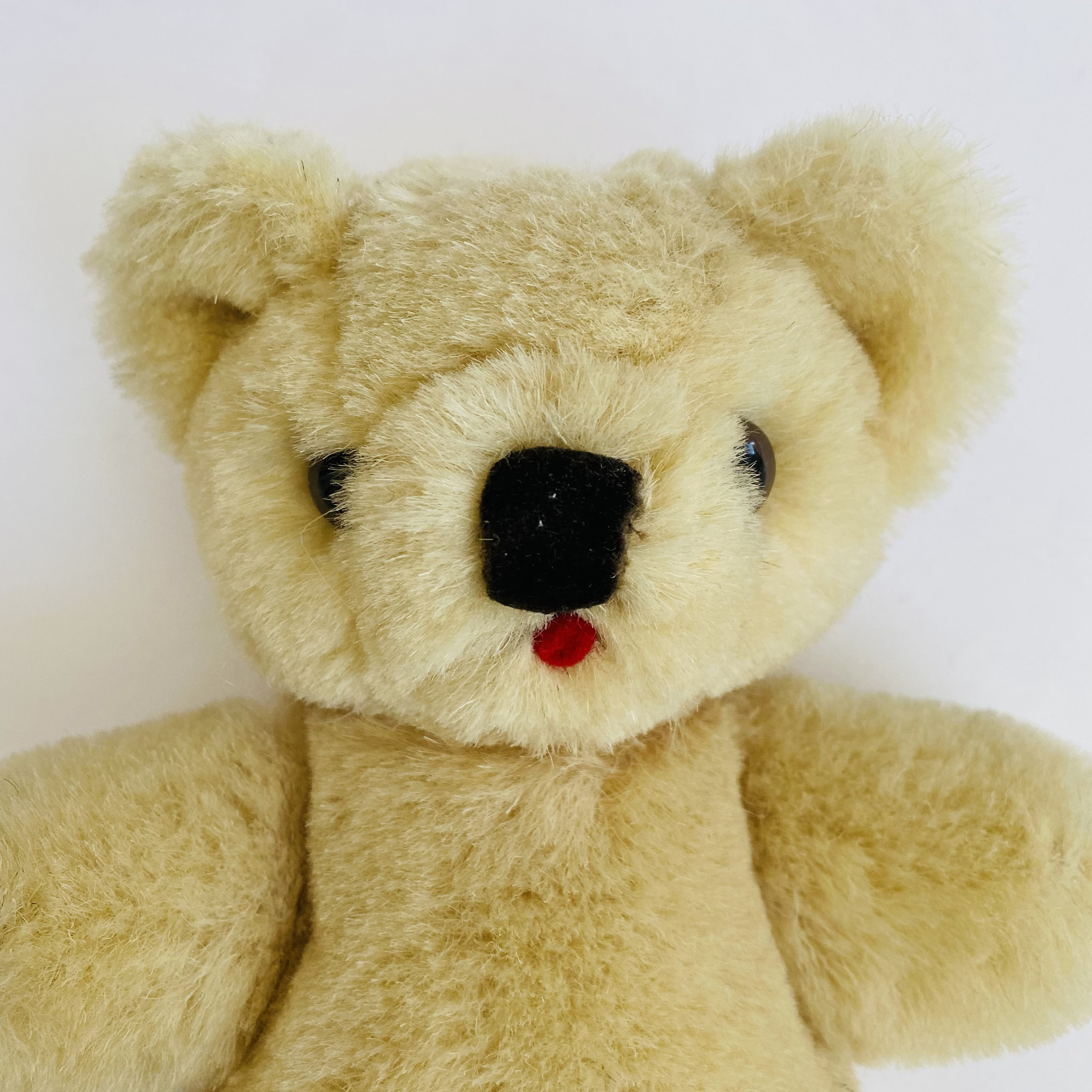 Vintage 1979 Dakin Honey Brown Teddy Bear Brown Eyes Wool Pile Cotton ...