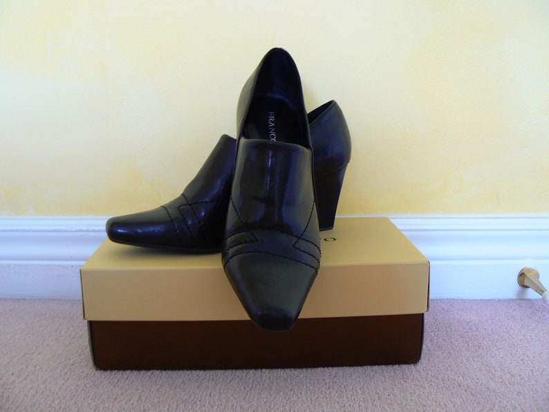franco sarto black shoes
