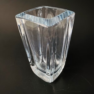 Strombergshyttan Sweden Crystal  Vase、花器 Strombergshyttan Sweden Crystal Vase、花器 Strombergshyttan