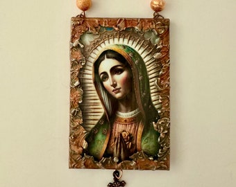 Our Lady of Guadalupe, Our Lady Ornament, Religious Icon, Religious Ornament, Religious Gift, Gift of Faith, Catholic Ornament